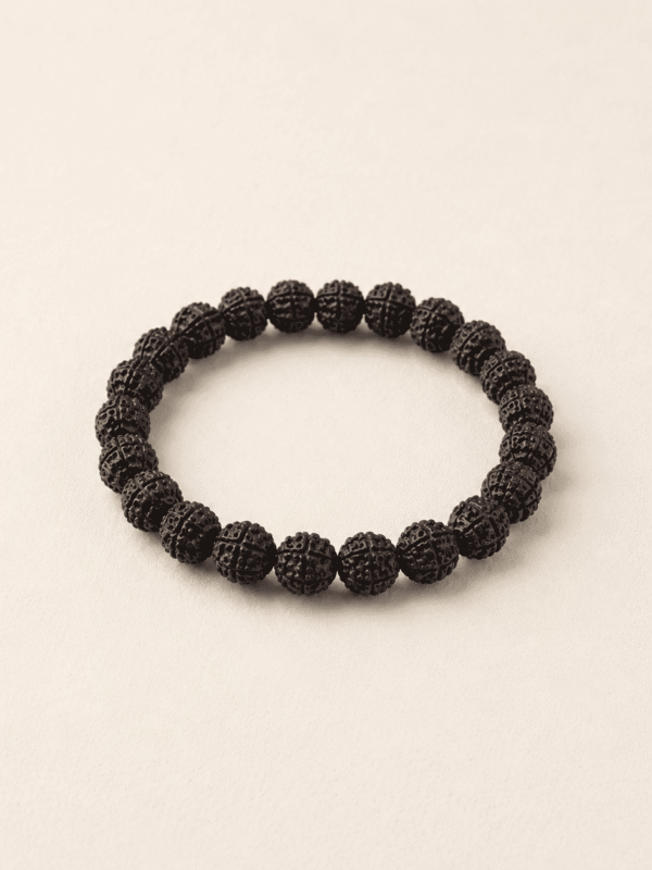 Black Rudraksha Bracelet