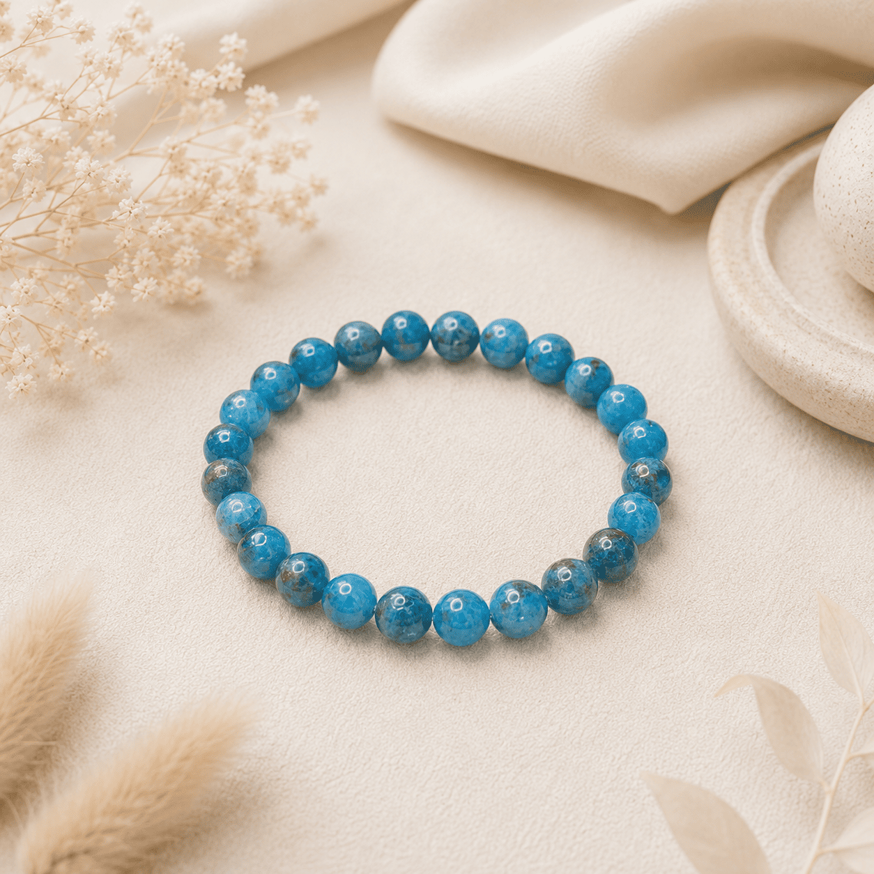 Blue Apatite Bracelet