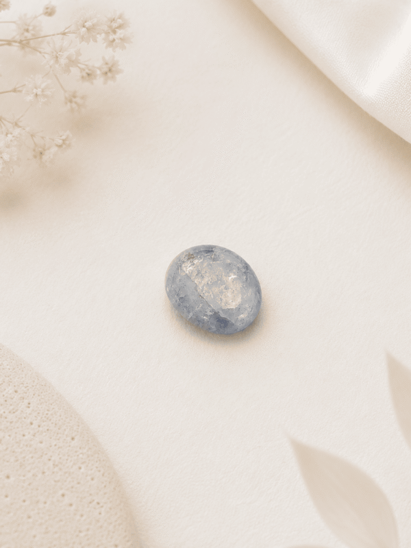 Natural Blue Sapphire Gemstone (Neelam) certified Neelam stone for Saturn (Shani) strength, protection, discipline and success energy