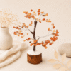 Natural Carnelian Gemstone Tree for motivation, energy, courage and positive vitality flow