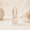 Crystal Pencil Tower Point healing crystal for chakra balancing, energy cleansing, spiritual growth, meditation, healing, and positive vibrations