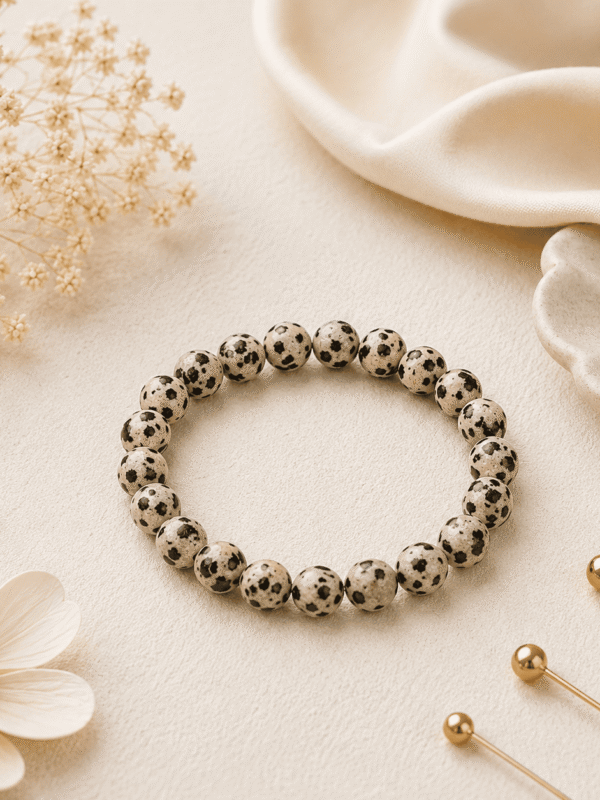 Dalmatian Jasper Bracelet