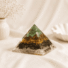 Dhan Yog crystal pyramid for wealth attraction, prosperity, financial growth, success, energy balance, and positive vibrations
