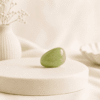 Natural Green Aventurine Tumble Stone crystal for luck, prosperity, emotional healing, heart chakra balancing, success, and positive energy