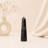 Hematite Pencil Tower Point healing crystal for grounding, protection, focus, emotional stability, chakra balancing, and positive energy