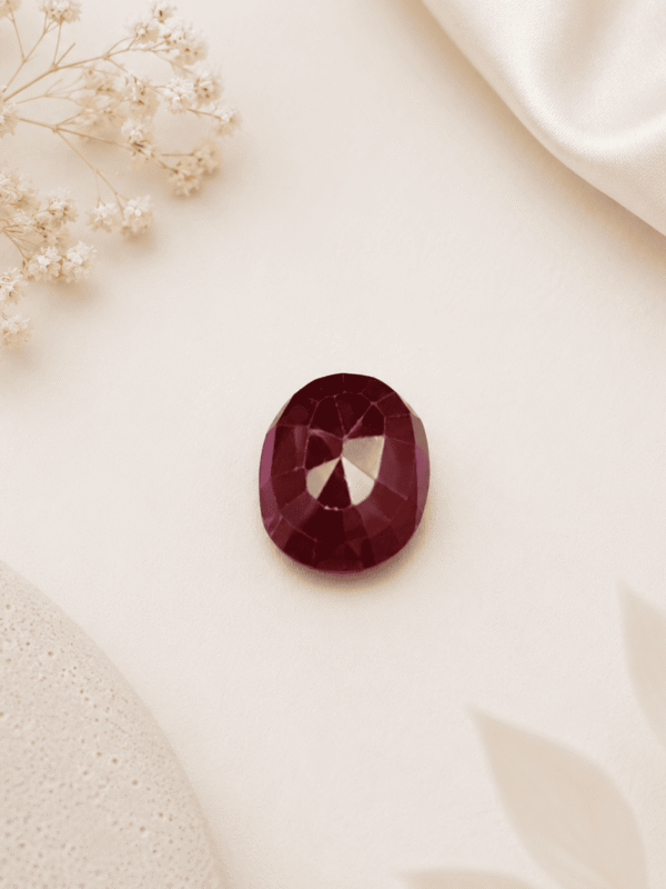 Natural Hessonite Gemstone (Gomed) certified Gomed stone for Rahu planetary remedy, protection, clarity and transformation energy