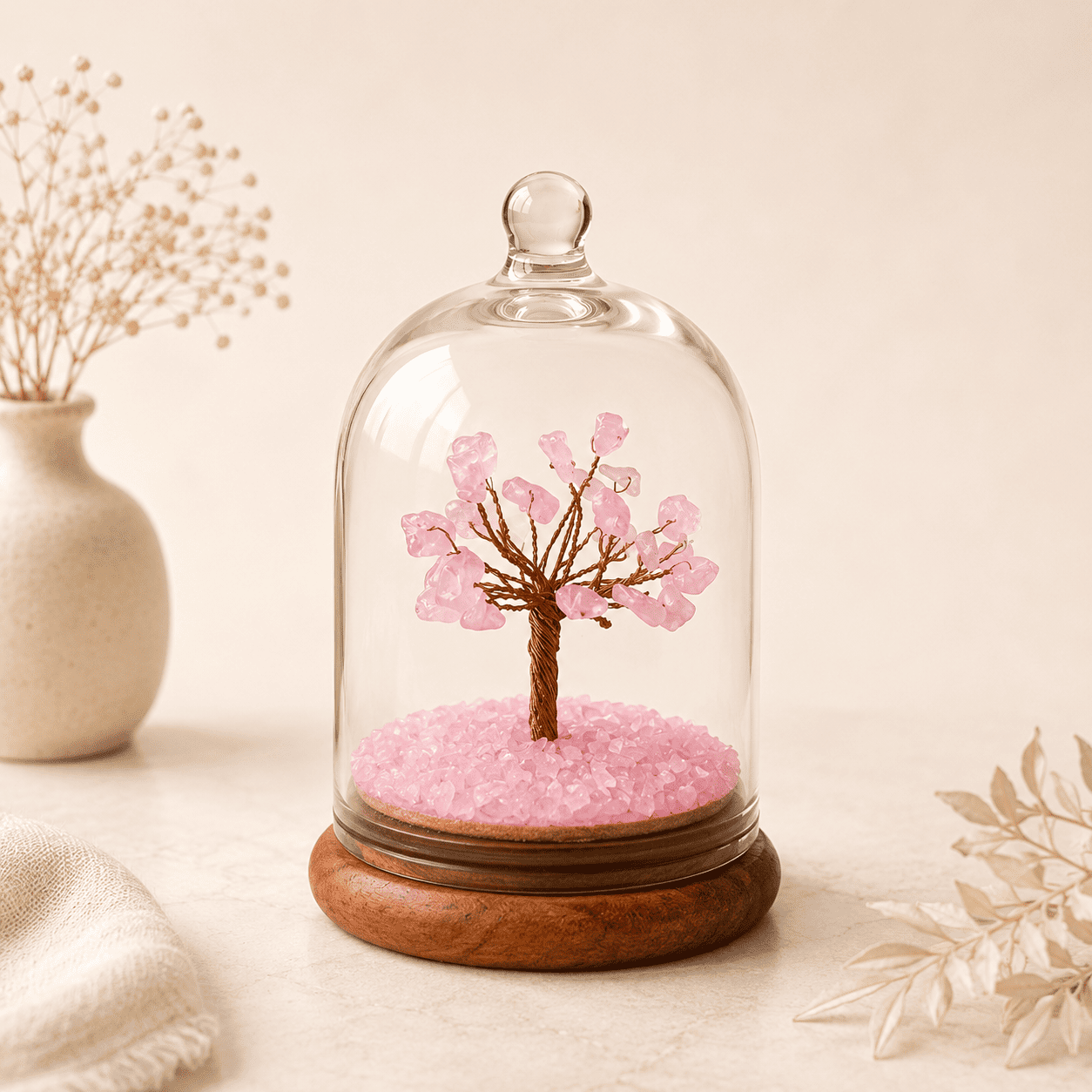 Natural Love Attraction Dome Tree for romance, relationship harmony and positive love energy flow