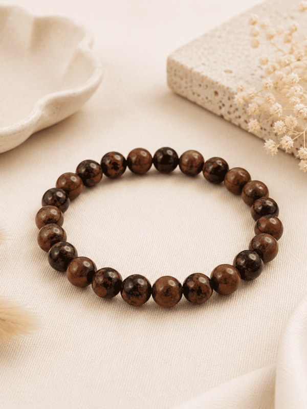 Mahogany Obsidian Bracelet