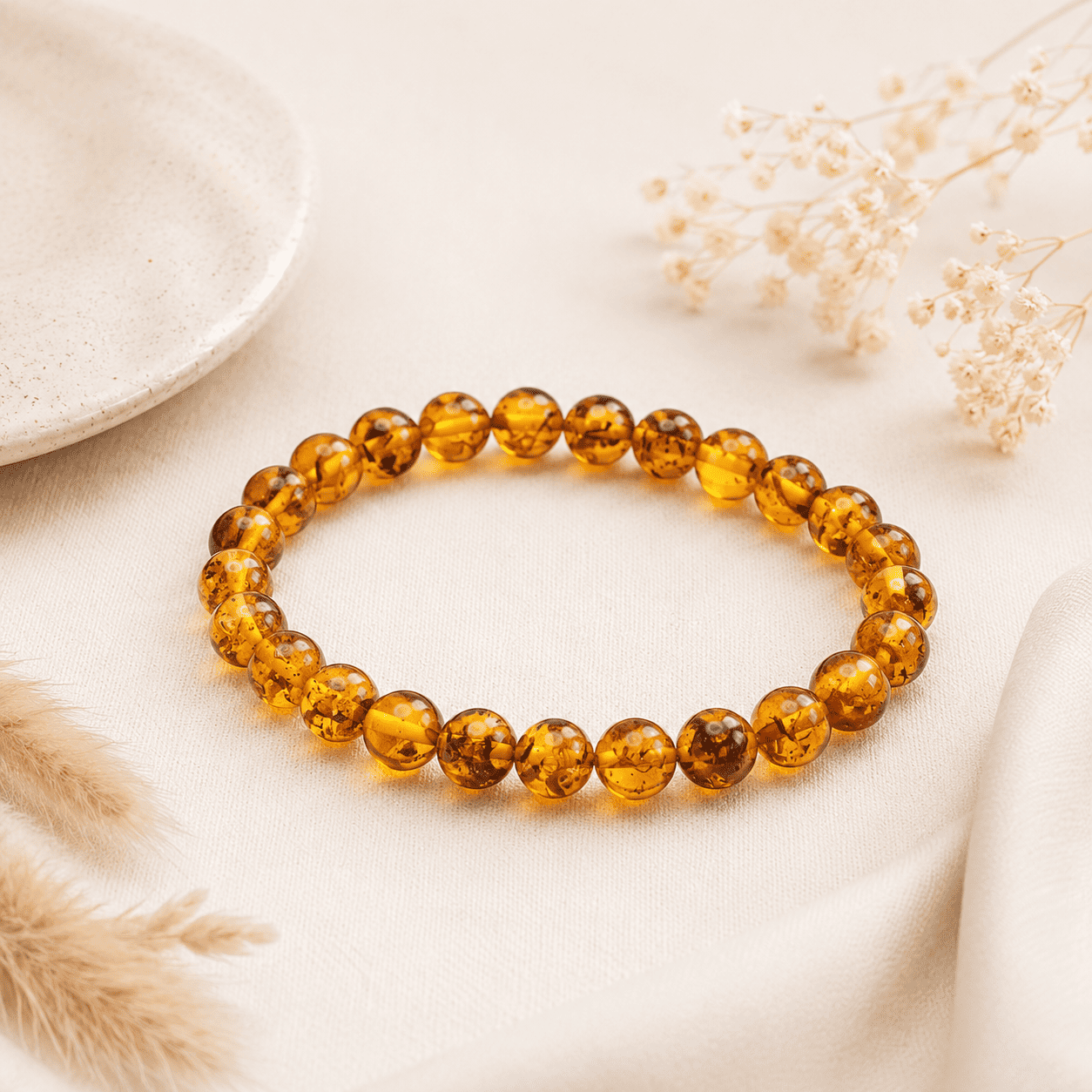 Natural Amber Bracelet