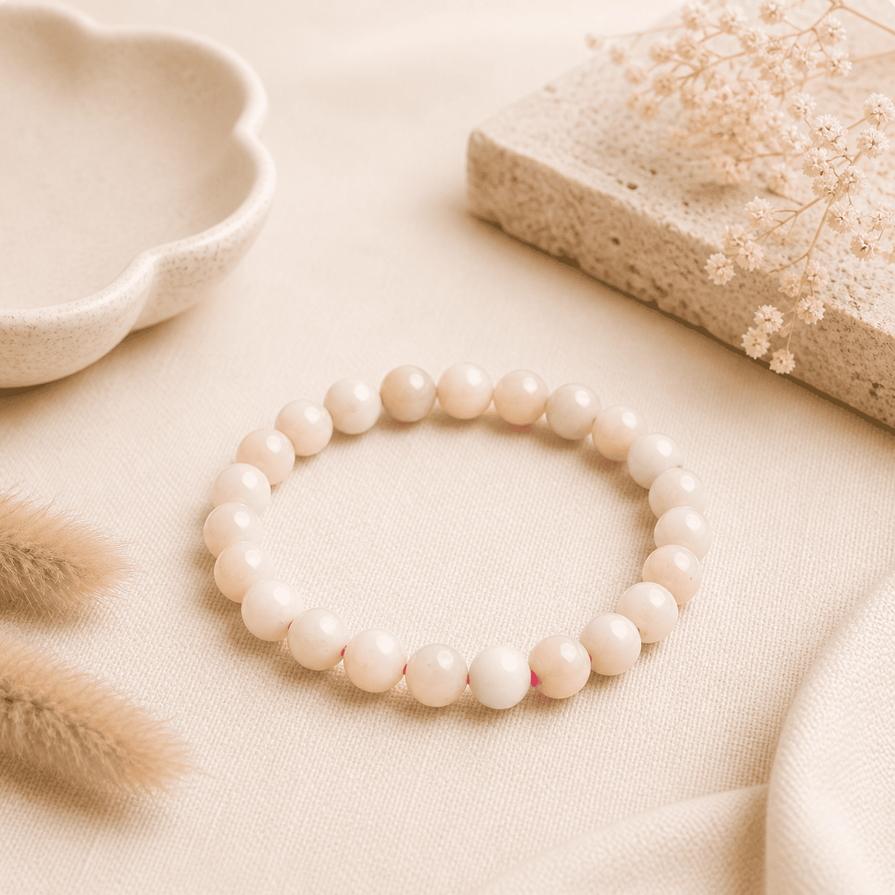Pink Opal Bracelet