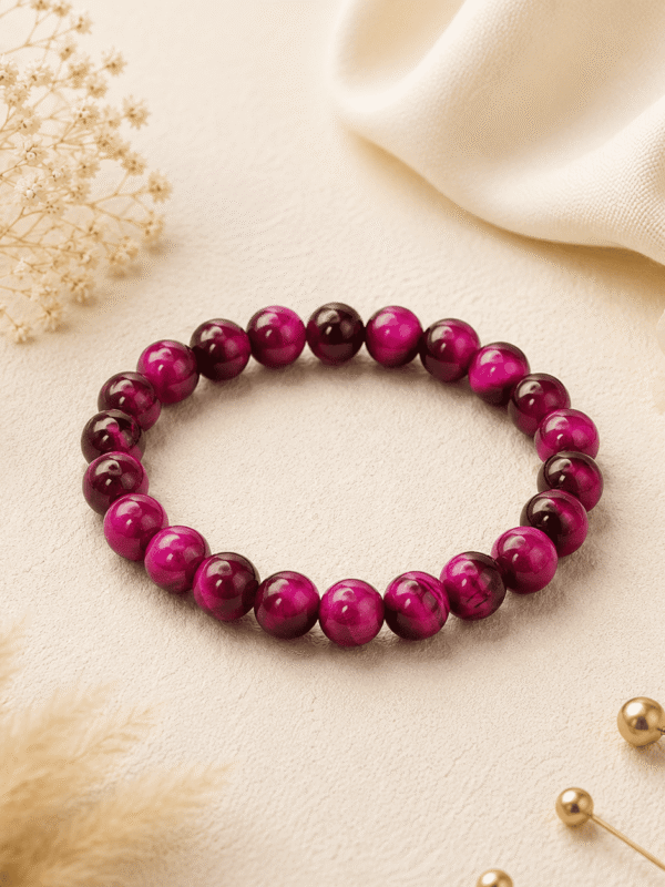 Pink Star Tiger Bracelet