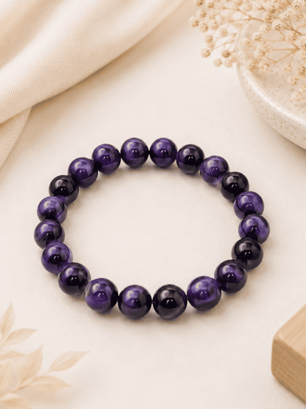 Purple Tiger Bracelet