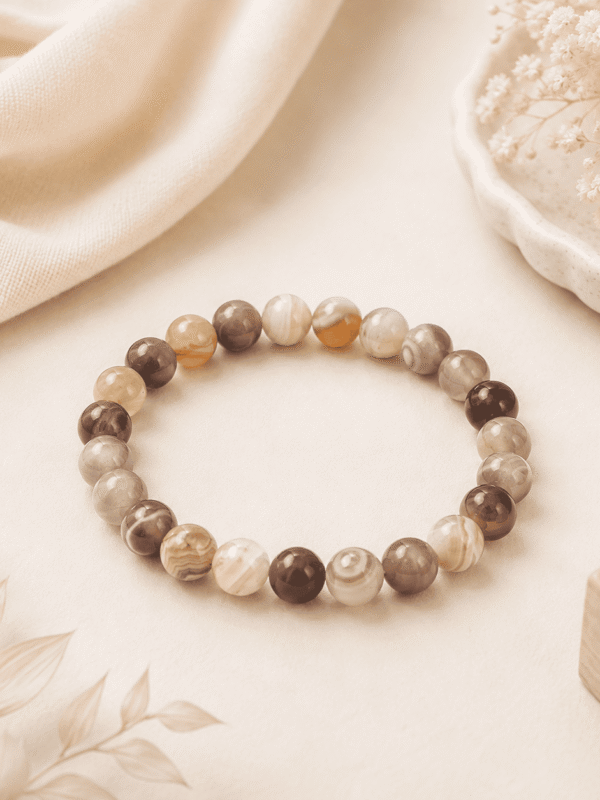 Rhodonite Crystal Bracelet