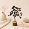 Natural Shungite Gemstone Tree for protection, grounding energy, EMF shielding and spiritual balance