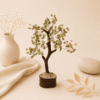 Natural Unakite Gemstone Tree for emotional healing, heart chakra balance and gentle grounding energy