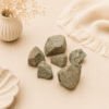 Natural Vessonite Raw Stone healing crystal for emotional balance, protection, grounding, chakra healing, spiritual growth, and positive energy