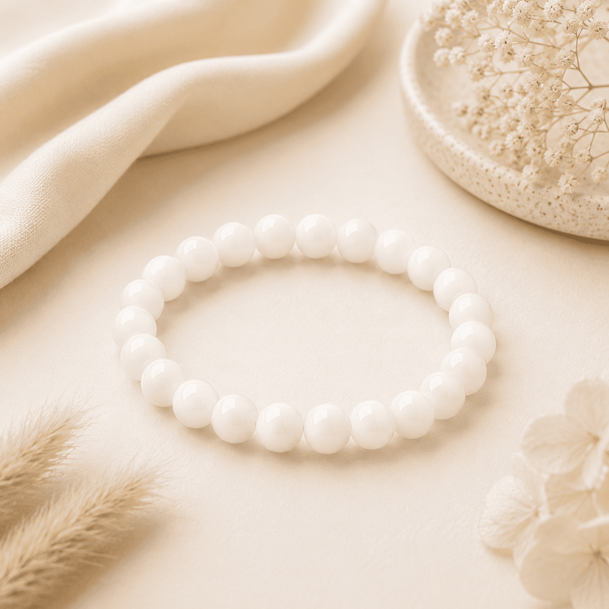 White Hakik Bracelet