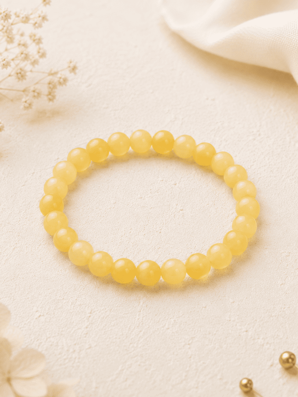 Yellow Calcite Bracelet